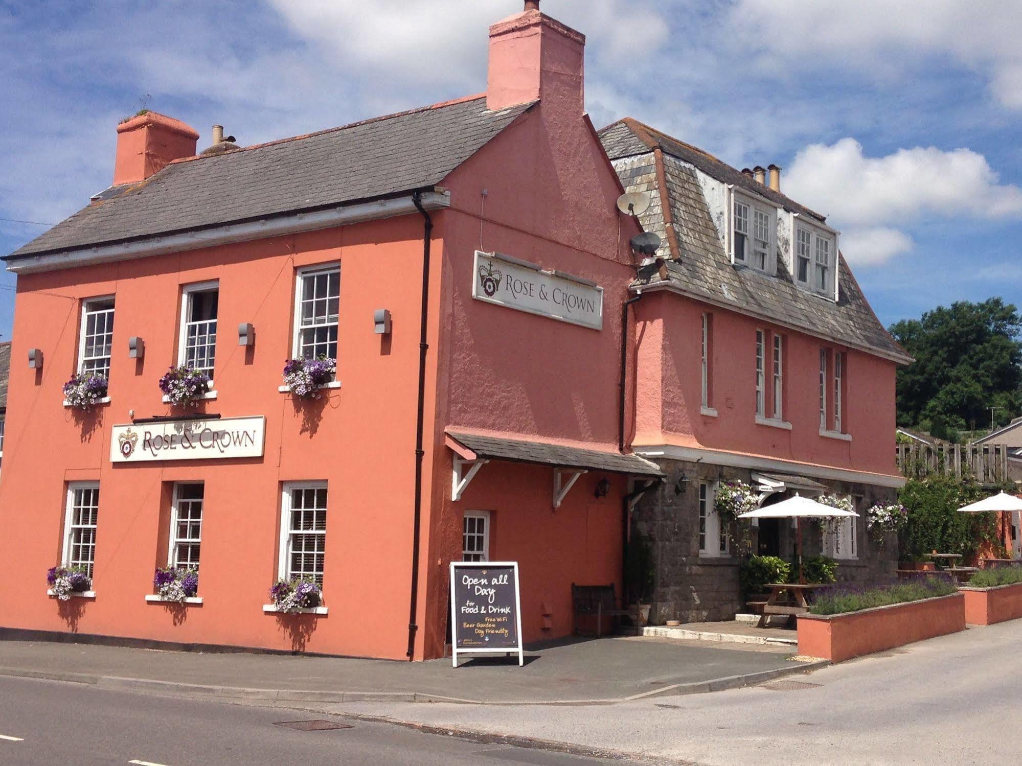 Hotel Rose & Crown à Yealmpton Extérieur photo